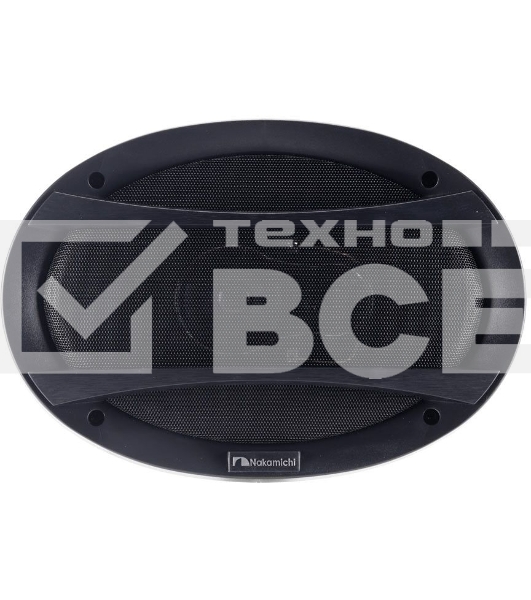 Колонки автомобильные Nakamichi NSE-6918R 260Вт 4Ом 15x23см (6x9дюйм) (ком.:2кол.) коаксиальные трехполосные