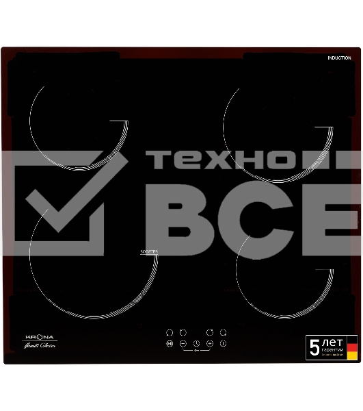 Индукционная варочная поверхность Krona VENTO 60 BL
