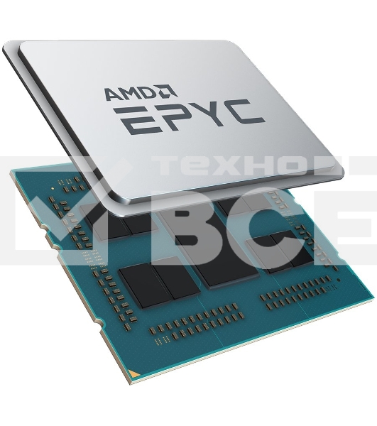 Процессор AMD CPU EPYC 7002 Series 16C/32T Model 7282 (2.8/3.2GHz Max Boost,64MB, 120W, SP3) Tray