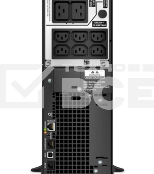 Источник бесперебойного питания APC Smart-UPS SRT SRT5KXLI 4500Вт 5000ВА черный