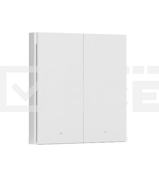 Выключатель двухклавишный Aqara Wireless Remote Switch H1 (WRS-R02)