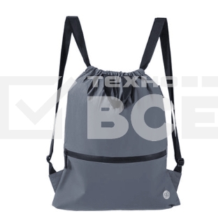 Сумка NINETYGO Manhattan Tyvek Drawstring Bag серая