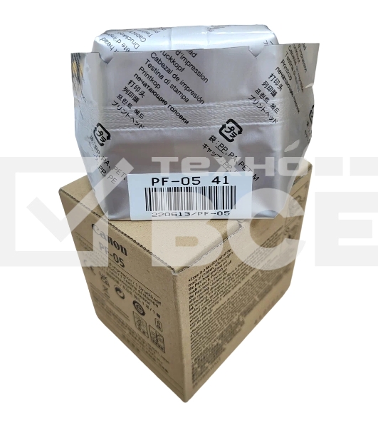 Печатающая головка Canon PF-05 многоцветный для Canon iPF6300, iPF6300S, iPF6350, iPF6400, iPF6400S, iPF6400SE, iPF6450, iPF8300, iPF8300S, iPF8400, iPF8400S, iPF8400SE, iPF9400, iPF9400S