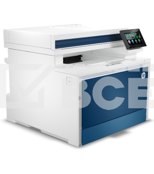 МФУ лазерный HP Color LaserJet Pro MFP 4303fdw (5HH67A), A4, цветной, печ. 33 стр/мин., скан. до 44 стр/мин. (ч/б) 35 стр/мин. (цвет), 600 x 600 dpi (печать) 1200 x 1200 dpi (скан.), Bluetooth, USB, Wi-Fi