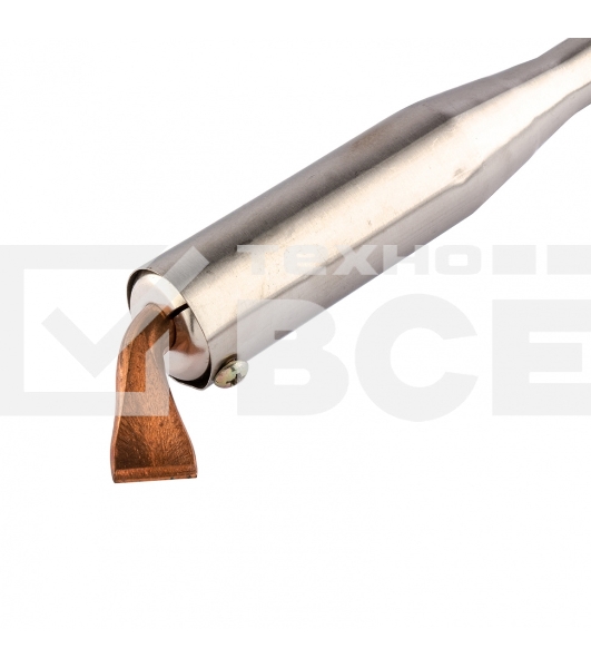 Паяльник электрика Sparta с ручкой из дерева, 150 Вт