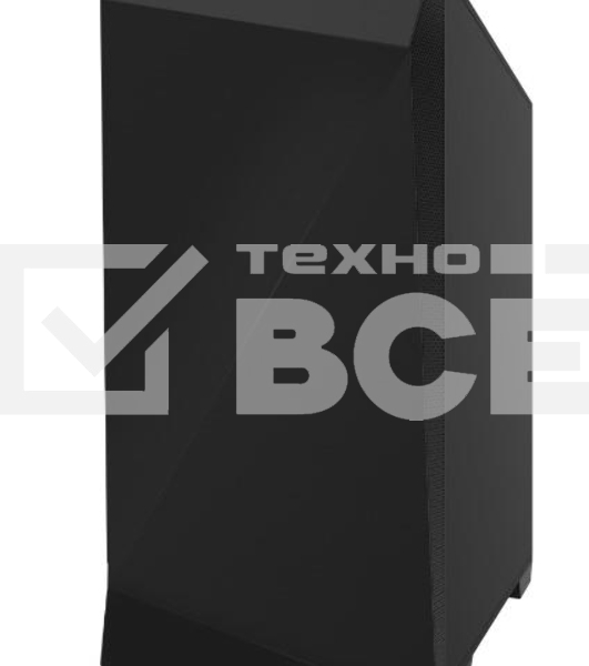 Компьютерный корпус ZALMAN Z1 ICEBERG, MicroATX, BLACK, WINDOW, 2xCOMBO (3.5