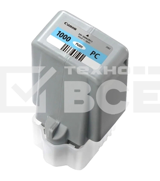 Картридж струйный Canon PFI-1000 PC фото голубой (80 мл.) для Canon IJ SFP PRO-1000 WFG