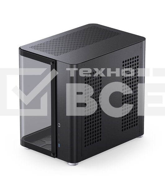 Компьютерный корпус JONSBO TK-2 Black ATX без БП, mini-ITX, micro-ATX, ATX, черный