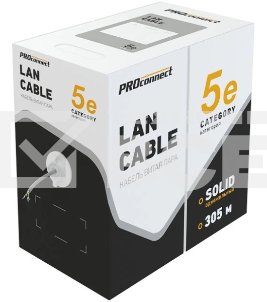 Кабель Proconnect (01-0152) Кабель FTP CAT5e 4 пары (305м) 0.51 мм