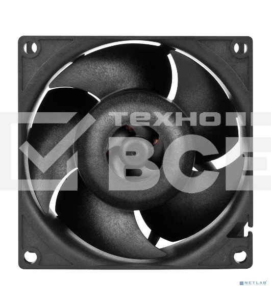 Комплект вентиляторов для корпуса Arctic S8038-7K (4 Pack) черный, 80 мм, 7000 об/мин, 4 pin