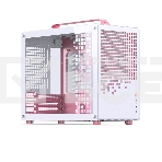 Корпус без блока питания Case JONSBO Z20, Mini-Tower, TG, no fan, 1xUSB-A 3.2 + 1xUSB-C 3.2, mATX, mITX Pink/White, фото5