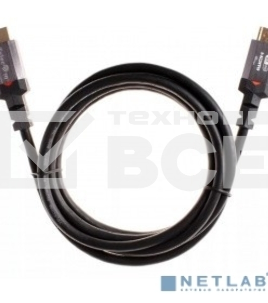 Кабель Telecom HDMI 19M/M,ver. 2.1, 8K@60 Hz 2m метал разъемы