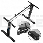 Подстолье электрическое с регулировкой по высоте Kromax OMEGA-40 black, 1 шт/уп. 710-1160 мм, фото 1