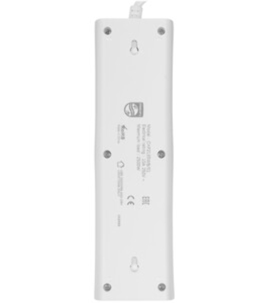 Сетевой фильтр Philips CHP2135WB/51, 3 м, 3 розетки, белый
