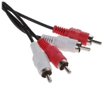 Кабель аудио Cablexpert CCA-2R2R-1.8M-N, 2xRCA/2xRCA, 1.8м, черный, пакет, фото6
