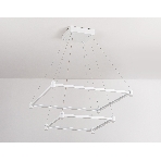 Подвесной светодиодный светильник Ambrella light FL5595/2+8 WH белый 60W 3000K/4200K/6400K 600*600*1300 (без ПДУ), фото5