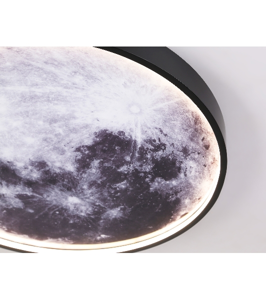 Настенно-потолочный светодиодный светильник Ambrella light FW11110 BK черный 15W LED 3000-6400K D240*38