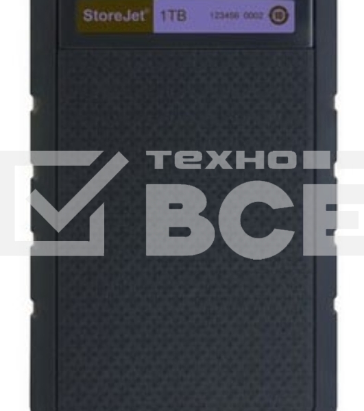 Внешний жесткий диск Transcend USB 3.0 1Tb TS1TSJ25H3P StoreJet 25H3P (5400 об/мин) 2.5