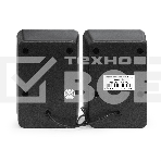 Акустическая система 2.0 ExeGate EX287054RUS Disco 120 (питание USB, 2х3Вт (6Вт RMS), 100-20000Гц, черный), фото4