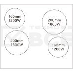 Электрические панели Weissgauff HV 640 BS Встраиваемые, 60 см, стеклокерамика Vitro Ceramic Glass, черная, фото2
