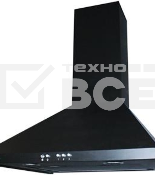 Вытяжка Elikor Вента 60П-650-К3Д чёрный