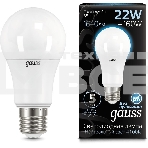 Лампа светодиодная A70 22Вт 4100К E27 Gauss 102502222, фото2
