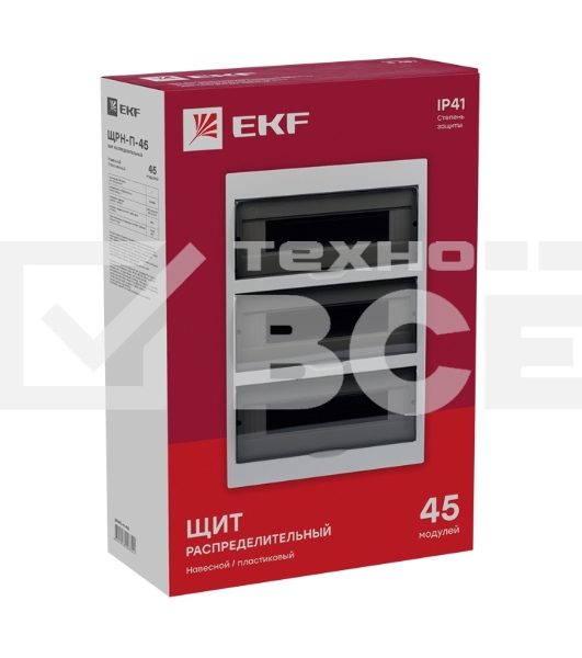 Щит ЩРН-П-45 IP41 EKF pb40-n-45