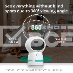 Камера AQARA Camera Hub G3/Камера+ управления/Управление жестами/Камера 360/2K 2304х1296p/Протокол связи:Zigbee/WiFi/Питание:USB-C/ Цвет белый CH-H03, фото15
