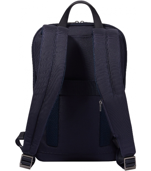 Рюкзак Piquadro Brief2 CA6384BR2/BLU синий нейлон/натур.кожа