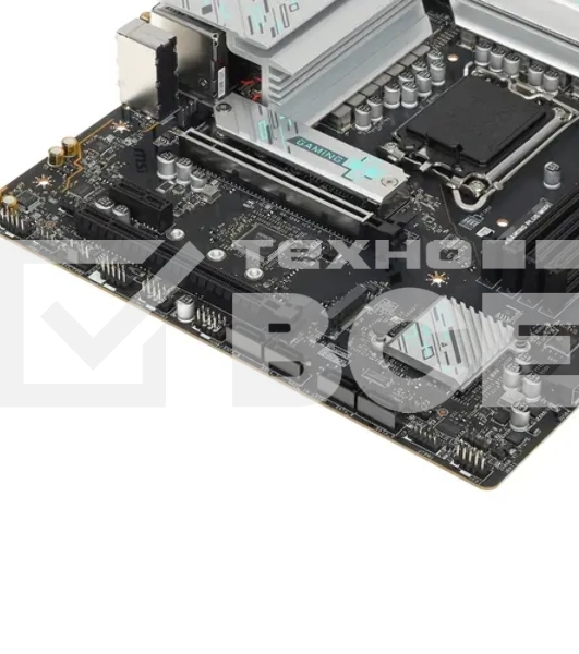 Материнская плата MSI B760M GAMING PLUS WIFI, LGA 1700, Intel B760, 4xDIMM DDR5, 4xSATA, 2xM.2, 1xPCI-E 4.0 x16, 1xPCI-E 3.0 x1, 2xHDMI, 2xDP, 1x 2.5Gb LAN, 2xUSB-A 3.2 Gen 2, 4xUSB 2.0, Micro-ATX