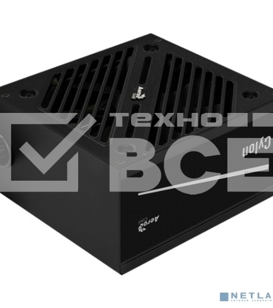 Блок питания Aerocool / Formula CYLON 600, 600Вт, 80 PLUS, 120мм, черный