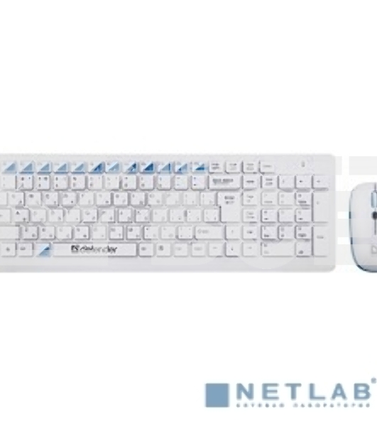 Клавиатура + мышь Defender Skyline 895 Nano W (Белый) Кл:104, 1000/1500/2000dpi