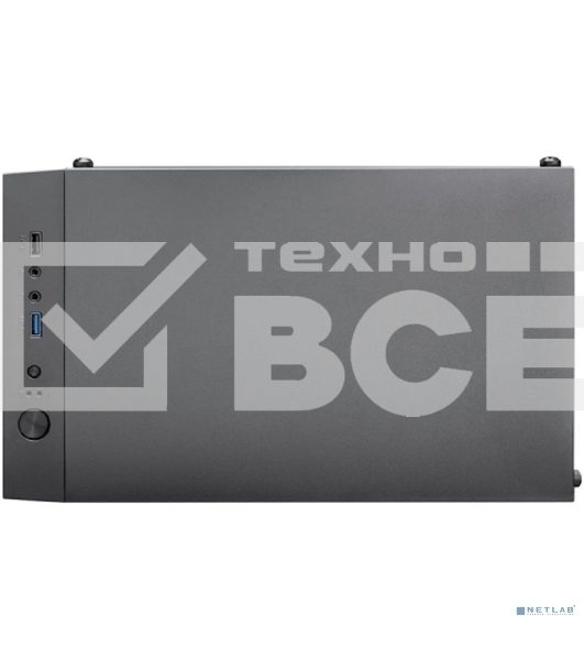 Компьютерный корпус 1STPLAYER FIREBASE X1 Black / mATX / 3x120mm LED fans / X1-BK-3F1