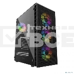 Компьютерный корпус Powercase Mistral Z4С Mesh LED, Tempered Glass, 4x 120mm 5-color fan, чёрный, ATX  (CMIZ4C-L4), фото4