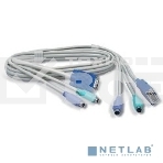 Кабель КВМ 1.8м Переключатель KVM TRENDNet TK-C06, папа-папа {клав.(PS/2),мышь (PS/2), DB15 п, 1.8 m}, фото2