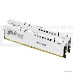 Оперативная память Kingston Fury Beast, DDR5, 64GB (2x32 GB), 5600 MHz, CL36, DIMM, радиатор, белый, фото4