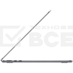 Ноутбук Apple 15-inch MacBook Air: Apple M3 with 8-core CPU, 10-core GPU/16GB/256GB SSD - Space Gray/EN, фото10
