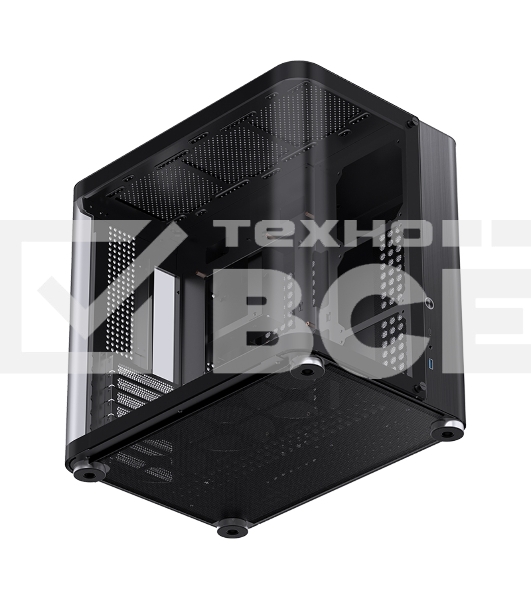 Компьютерный корпус JONSBO TK-2 Black ATX без БП, mini-ITX, micro-ATX, ATX, черный