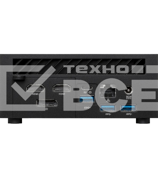 Компьютер платформа для ПК Asus MINI PC BAREBONE Ultra-compact AMD Ryzen 5 7535HS Processor, 35W TDP, Radeon Graphics, 2xDDR5 SO-DIMM (Max.32GBx2), 2xM.2 2280 PCIe Gen4x4 (support 256GB-2TB), 1x2.5