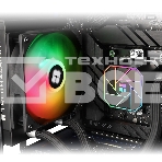 Система жидкостного охлаждения Thermaltight Aqua Elite 120 V3 (120mm, Black, ARGB/ Fans: 1x120mm, 66.17CFM, 25.6dBA, 1500RPM/ Pump height 53mm, 23dBA, 3300RPM, Rad thickness 27mm/ S: 1700, 1200, 20XX, 115X, AM5, AM4), фото8