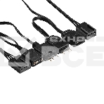 Система водяного охлаждения ExeGate BlackWater-240V3.PWM.ARGB черный, 120 мм, алюминий/медь, 1800 об/мин, 37 дБ, 4 pin, 150 Вт, фото8