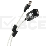 Кабель-адаптер/ Кабель-адаптер USB2.0-repeater, удлинительный активный <Am-->Af> 25м Aopen<ACU823-25M>, фото3