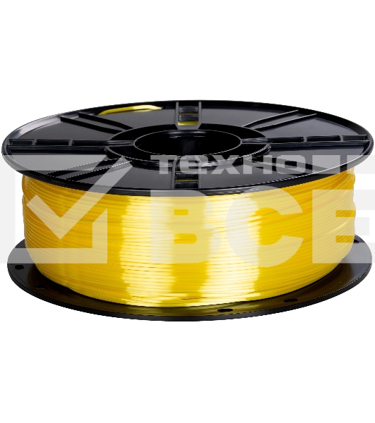 Пластик для принтера 3D Cactus CS-3D-PLA-1KG-S-YELL PLA SILK d1.75мм 1кг L326м 1цв.
