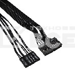 Компьютерный корпус Miditower ExeGate XP-332-UNS350 (ATX, БП UNS350 с вент. 12см, 2хUSB, аудио, черный), фото3