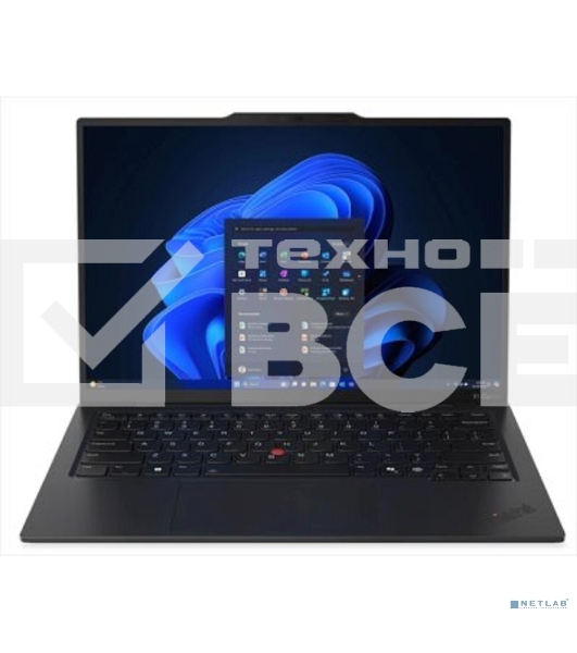 Ноутбук Lenovo ThinkPad X1 Carbon G13, 14' (1920x1200) Touch, Ultra 7 265U vPro, 32gb, 1TB SSD, Intel Graphics, Intel Wi-Fi 6E AX211 2x2 AX vPro& BT 5.3, CAM 1080P RGb+IR, 57Wh, BKLT KB US-ENG, W11 Pro, 1Y (EN_kbd, 2pin cable)