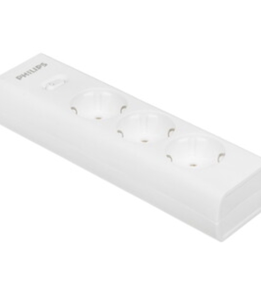 Сетевой фильтр Philips CHP2135WB/51, 3 м, 3 розетки, белый