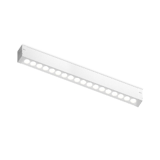 Светильник светодиодный трековый для шинопровода Magnetic Ambrella light GL1725 WH белый IP20 15W 4200K 220V 24° 342*25*42 (Без ПДУ)
