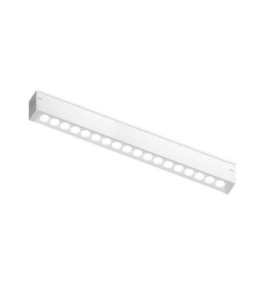 Светильник светодиодный трековый для шинопровода Magnetic Ambrella light GL1725 WH белый IP20 15W 4200K 220V 24° 342*25*42 (Без ПДУ)