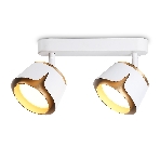 Светильник Ambrella light TN71229/2 WH/GD белый/золото GX53/2 220*100*147, фото5