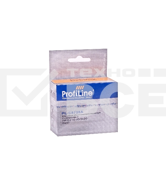 Картридж струйный PL-C8728A для принтеров HP DJ 3320/3420/3845 Color водн ProfiLine